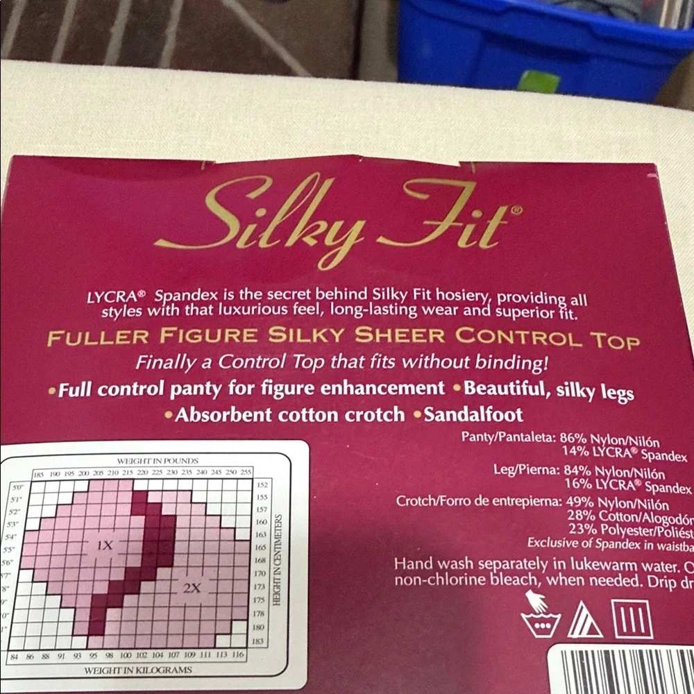 Silky Fit vintage sheer